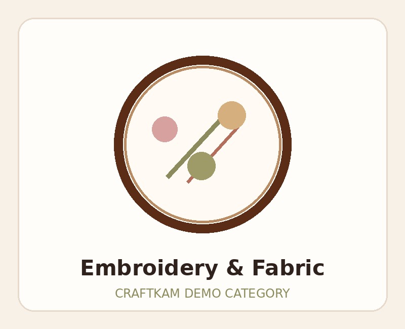 Embroidery & Fabric