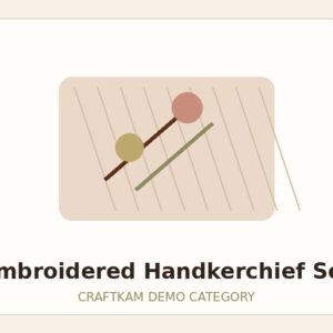 Embroidered Handkerchief Set