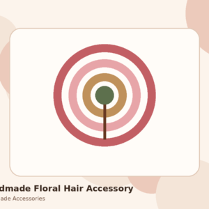 Handmade Floral Hair Accessory