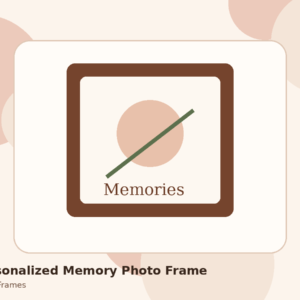 Personalized Memory Photo Frame